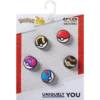 Poke Ball 5er-Pack Jibbitz-Anstecker