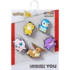 Pokémon-Mischung, 5er-Pack Jibbitz-Anstecker Pokémon-Mischung, 5er-Pack Jibbitz-Anstecker