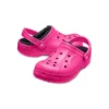 Ralen Lined Clogs „Candy Pink Black“