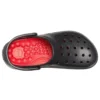 Reviva-Sandalen Schwarz Rot