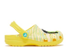 Ron English x Classic Clog Kids „Party Animals – Zebra Lemon“