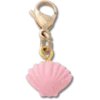 Rosa Muschel-Anhänger Jibbitz-Anstecker Rosa Muschel-Anhänger Jibbitz-Anstecker