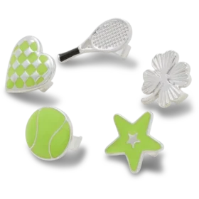 Sandal C-Anhänger „Lucky Sport“, 5er-Pack Jibbitz-Anstecker