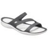 Sandalen „Grau-Weiß“