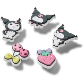 Sanrio Kuromi 5er-Pack Jibbitz-Anstecker