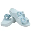 Saturday Sandale mit Emaille-Schnalle „Vapor Ice“