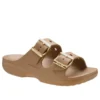 Saturday-Sandale mit Metall-Schnalle „Sepia“
