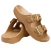 Saturday-Sandale mit Metall-Schnalle „Sepia“