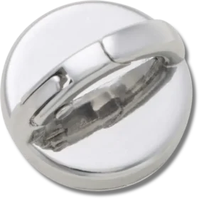 Silberne austauschbare Stud-Jibbitz™-Anstecker