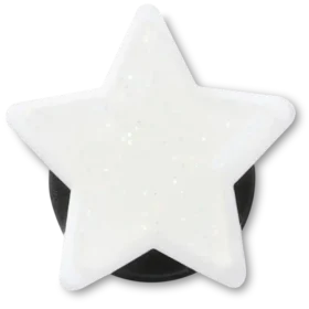 Silberne „Bright Star“-Jibbitz™-Anstecker