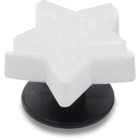 Silberne „Bright Star“-Jibbitz™-Anstecker