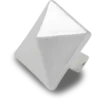 Silberne Sandalen-Charm-Jibbitz™-Anstecker