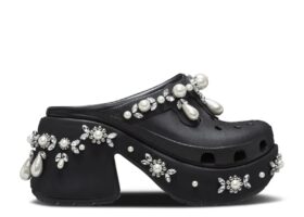 Simone Rocha x Siren Spiked Clog „Schwarz“