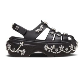 Simone Rocha x Stomp Fisherman Sandale „Black“