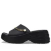Skyline Shimmer Slides „Black Gold“