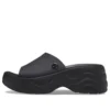 Skyline Slide Sandalen „Schwarz“