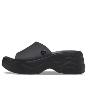 Skyline Slide Sandalen „Schwarz“