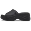 Skyline Slide Sandalen „Schwarz“