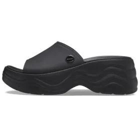 Skyline Slide Sandalen „Schwarz“