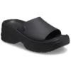 Skyline Slide Sandalen „Schwarz“