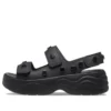 Skyline Studded Sandalen „Black“