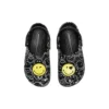 Smiley World Classic Clogs „Schwarz Weiß Gelb“