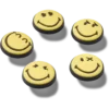Smileyworld 5er-Pack Jibbitz-Anstecker