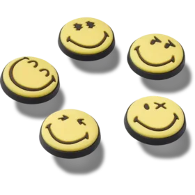 Smileyworld 5er-Pack Jibbitz-Anstecker
