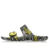 SmileyWorld x Classic Sandal „Schwarz-Weiß“