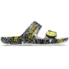 SmileyWorld x Classic Sandal „Schwarz-Weiß“