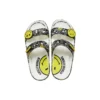 SmileyWorld x Classic Sandal „Schwarz-Weiß“