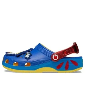 Snow White Classic Clogs „Blue Yellow Red“
