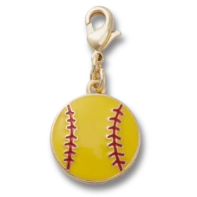 Softball-Anhänger Jibbitz™-Anstecker