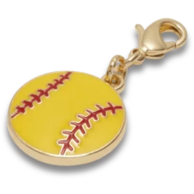 Softball-Anhänger Jibbitz™-Anstecker