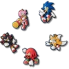 Sonic the Hedgehog 5er-Pack Jibbitz-Anstecker Sonic the Hedgehog 5er-Pack Jibbitz-Anstecker