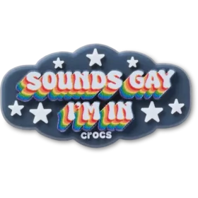 „Sounds Gay Im“ Jibbitz-Anstecker