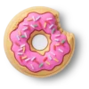 Sprinkle Donut Bite Jibbitz™-Anstecker Sprinkle Donut Bite Jibbitz™-Anstecker