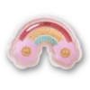 Squish-gefüllte Jibbitz-Anstecker „Daisy Rainbow“