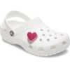 Stacked Pink Heart Jibbitz™-Anstecker