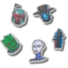 Star Wars-Charakter 5er-Pack Jibbitz-Anstecker Star Wars-Charakter 5er-Pack Jibbitz-Anstecker