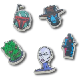 Star Wars-Charakter 5er-Pack Jibbitz-Anstecker