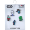 Star Wars-Charakter 5er-Pack Jibbitz-Anstecker Star Wars-Charakter 5er-Pack Jibbitz-Anstecker