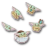 Star Wars Grogu 5er-Pack Jibbitz-Anstecker Star Wars Grogu 5er-Pack Jibbitz-Anstecker