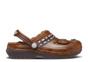 Star Wars x Classic Lined Clog für Kleinkinder „Chewbacca“