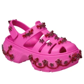 Stomp Fisherman Clog „Simone Rocha Electric Pink“