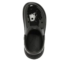 Stomp High Shine Clog „Schwarz“