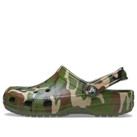 Strand-Sandalen in Army-Grün-Camouflage
