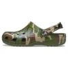 Strand-Sandalen in Army-Grün-Camouflage
