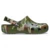 Strand-Sandalen in Army-Grün-Camouflage