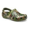Strand-Sandalen in Army-Grün-Camouflage